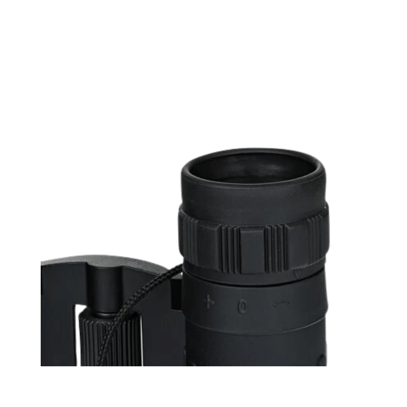 DÖRR PRO LUX 10x25 Compacte verrekijker: Zwarte, met rubber beklede verrekijker met 10x25 mm objectieflenzen, ideaal voor op reis en buitenactiviteiten.