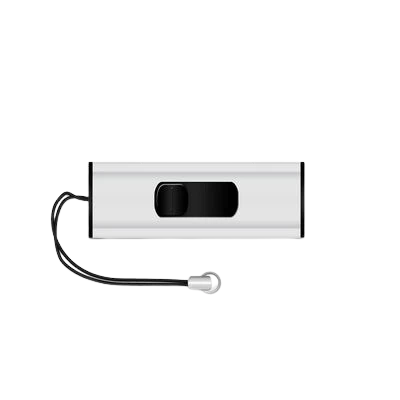 MediaRange 32GB USB-stick met zwarte schakelaar