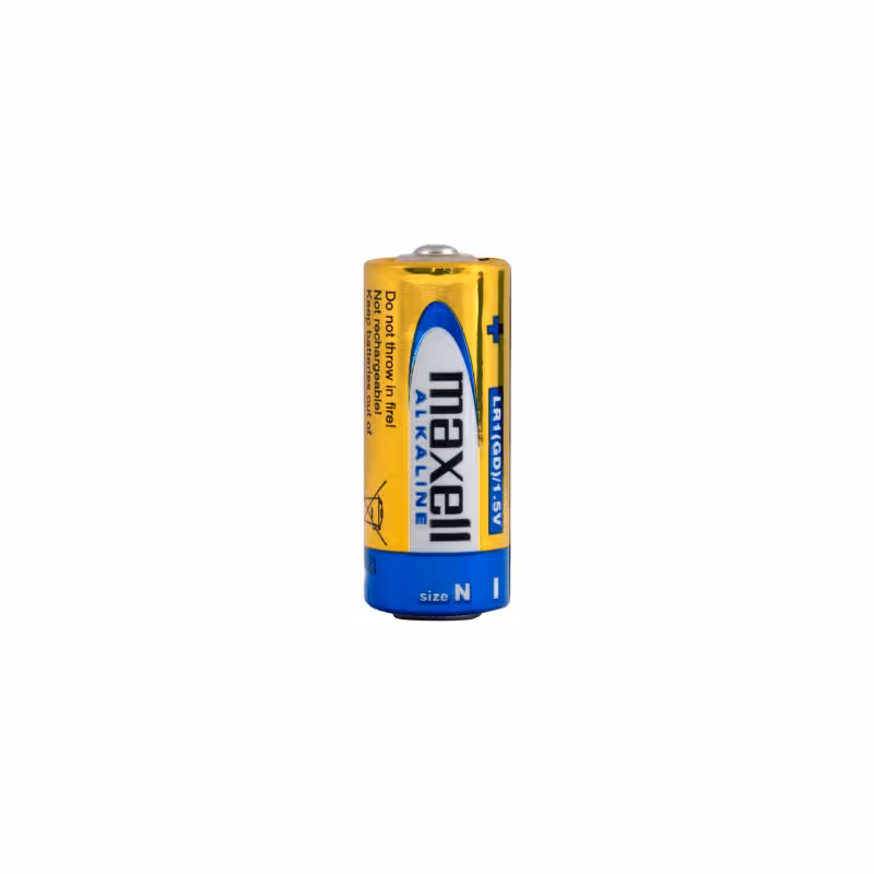 Maxell LR1 Alkaline Batterij, Maat N, 1.5V