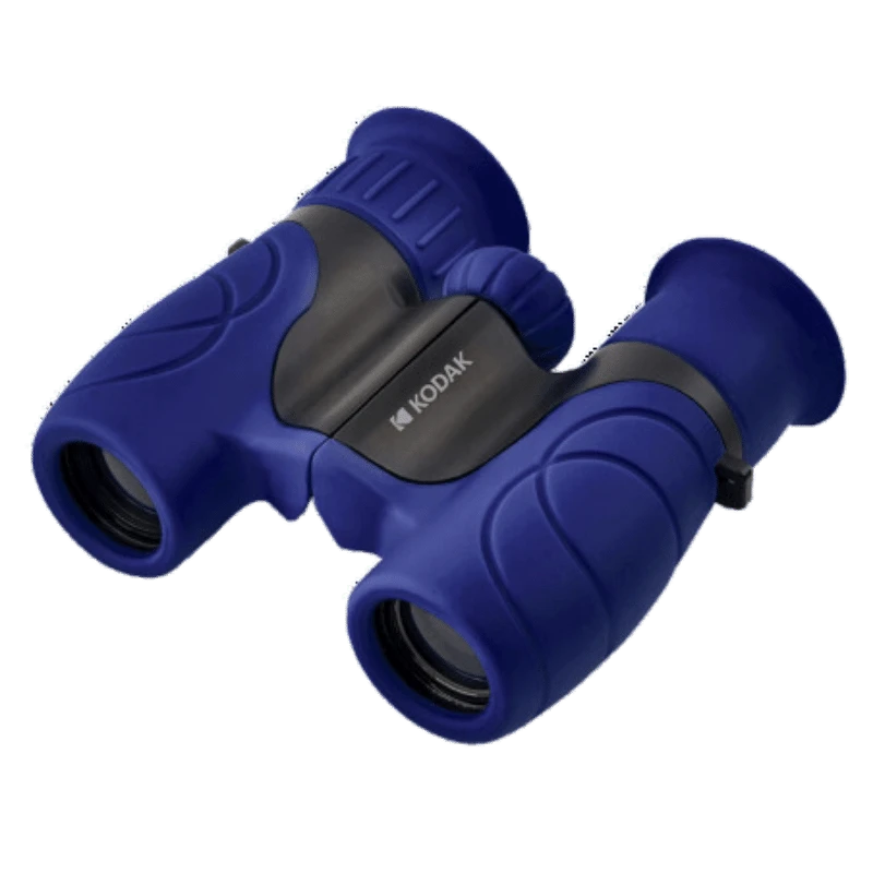 KODAK BCS100 8x21 verrekijker voor kinderen: blauwe verrekijker voor kinderen, compact en duurzaam ontwerp, perfect voor buitenavonturen.