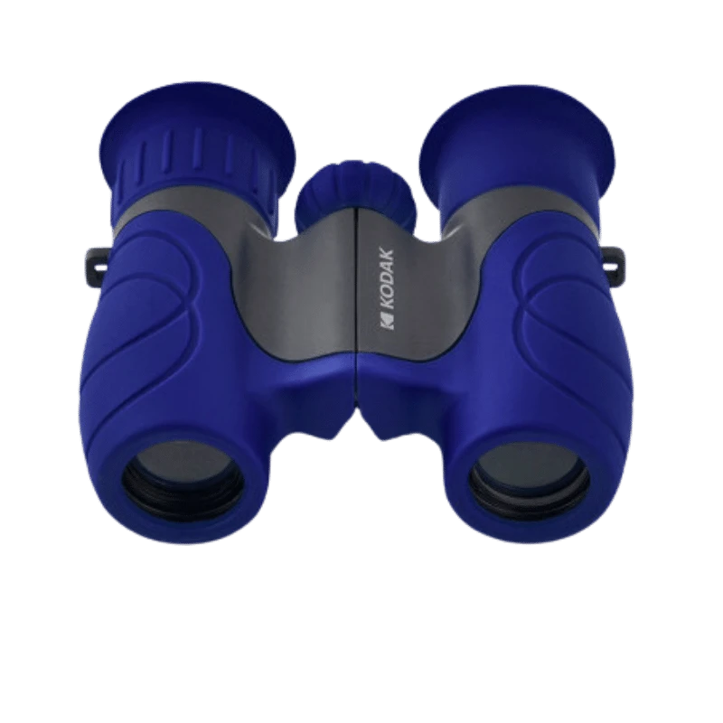 KODAK BCS100 8x21 verrekijker voor kinderen: Blauwe, compacte verrekijker, ideaal voor buitenavonturen met kinderen.