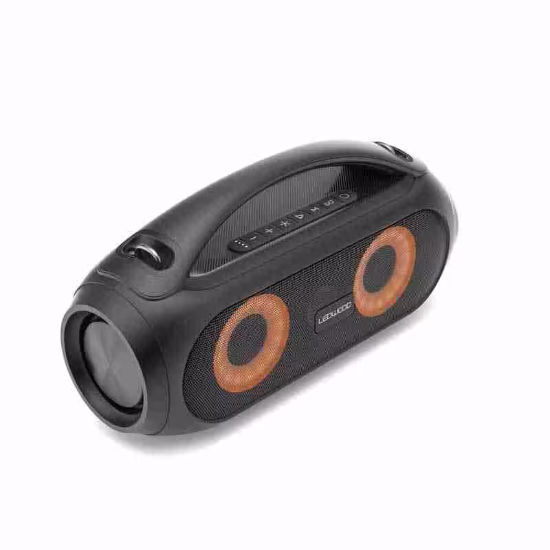LEDWOOD LD-XT250-BT-BLK: XTREME250 draagbare Bluetooth-luidspreker met verlichting. 20 W, zwart, dubbele drivers.