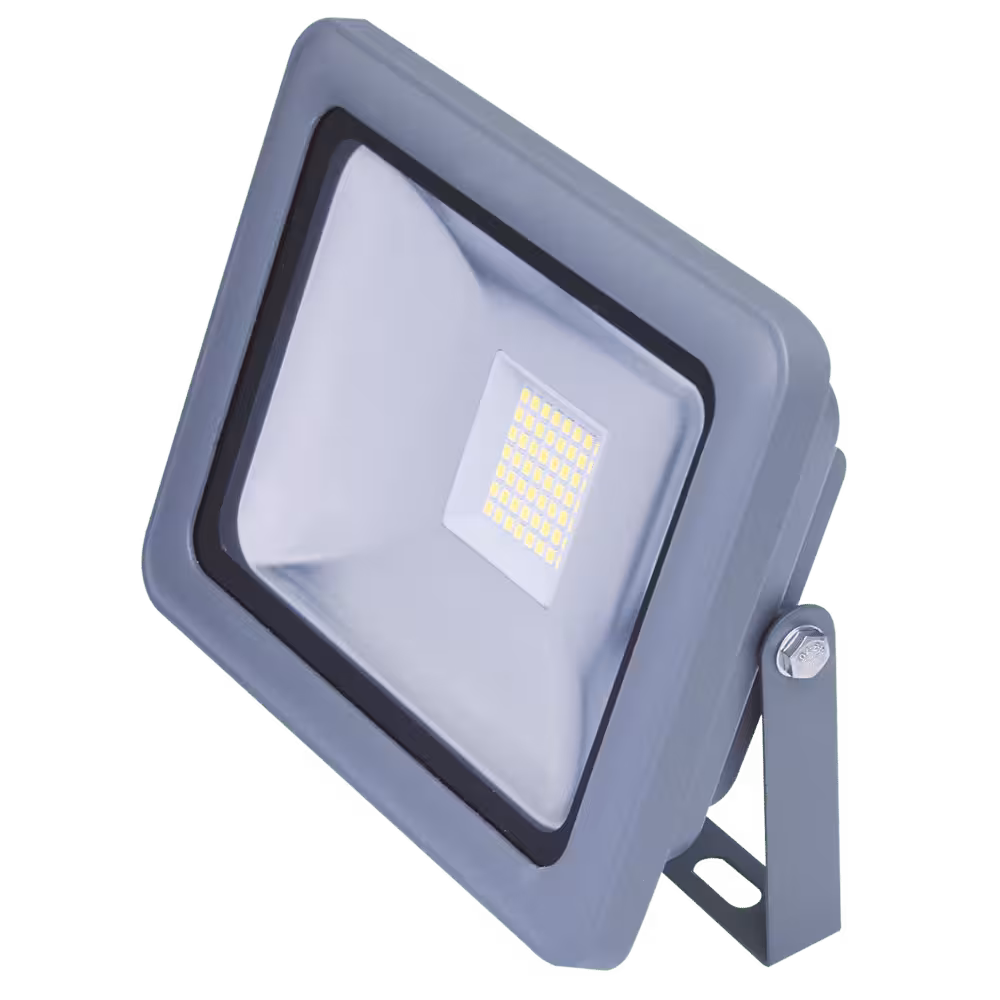 LED's Light schijnwerper ECO 20W 6000K IP65: Energiezuinige buitenschijnwerper met 20W LED, kleurtemperatuur 6000K en IP65 weerbestendigheid.