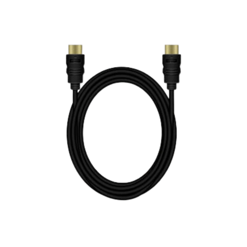 MediaRange HDMI-kabel, 5 meter zwarte kabel met vergulde HDMI-connectoren