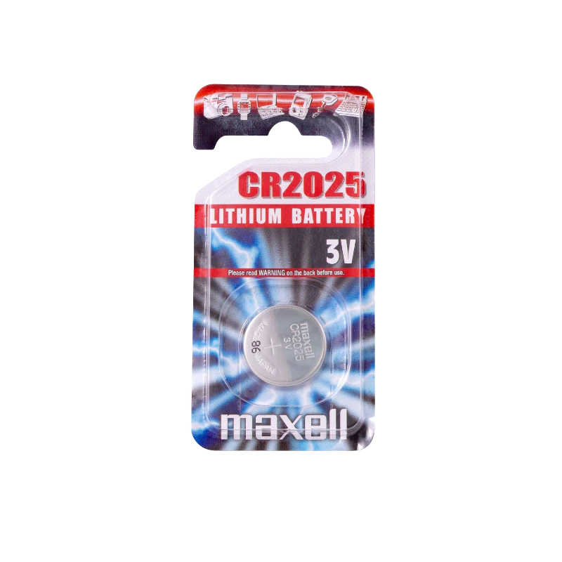 Maxell CR2025 3V Lithium-batterij - Enkele blisterverpakking