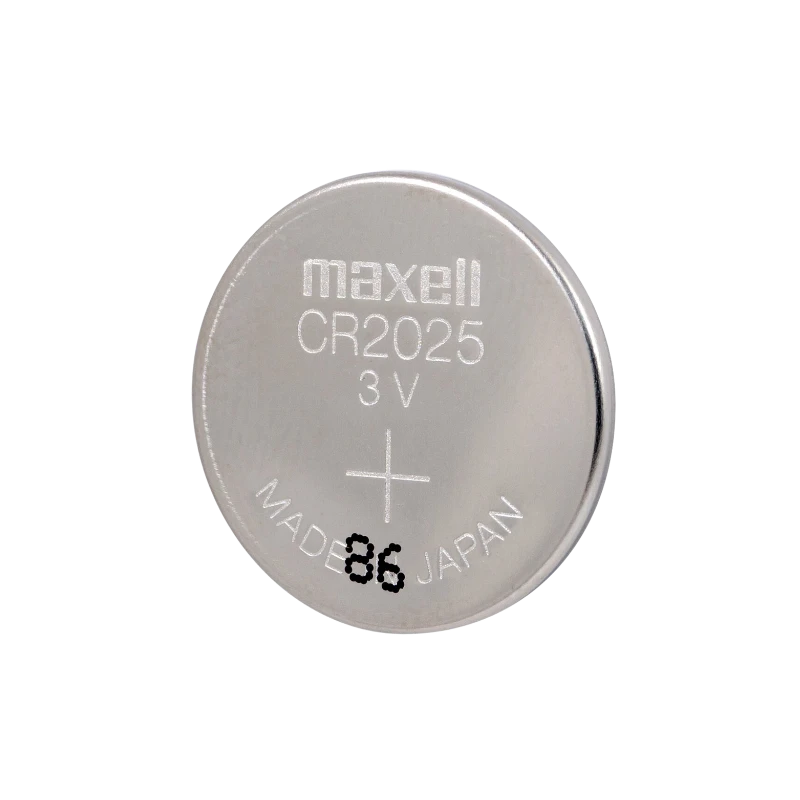 Maxell CR2025 3V Lithium-batterij - Gemaakt in Japan