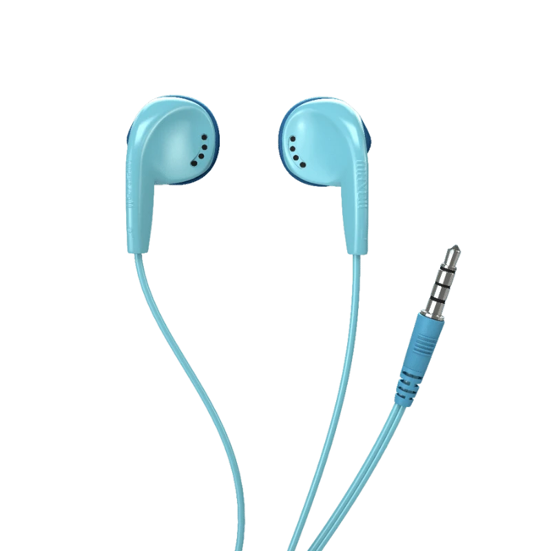 Maxell EB 98 blauwe in-ear hoofdtelefoon met 3,5 mm jack