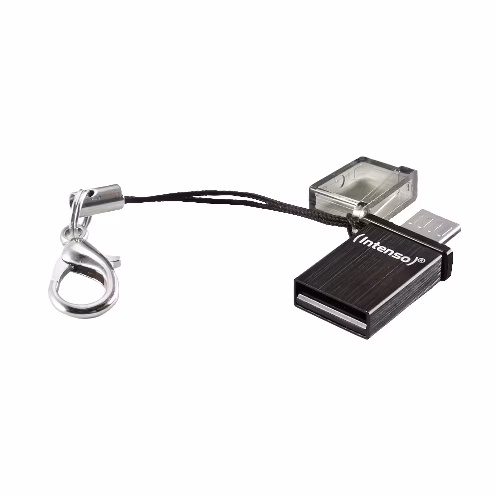 Intenso 32GB Mini Mobiele USB-stick met sleutelhanger