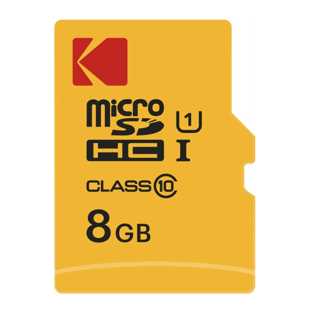 Kodak 8GB Micro SDHC-kaart, klasse 10, UHS-I